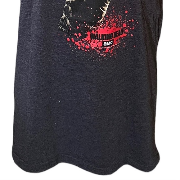 Loot Crate |  Size M | The Walking Dead 'Negan Sluggers' T-Shirt Charcoal Gray - Picture 6 of 16